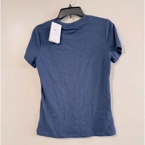 Nike Women's Blue Dry Logo Training T-Shirt blue size S - Picture 7 of 9